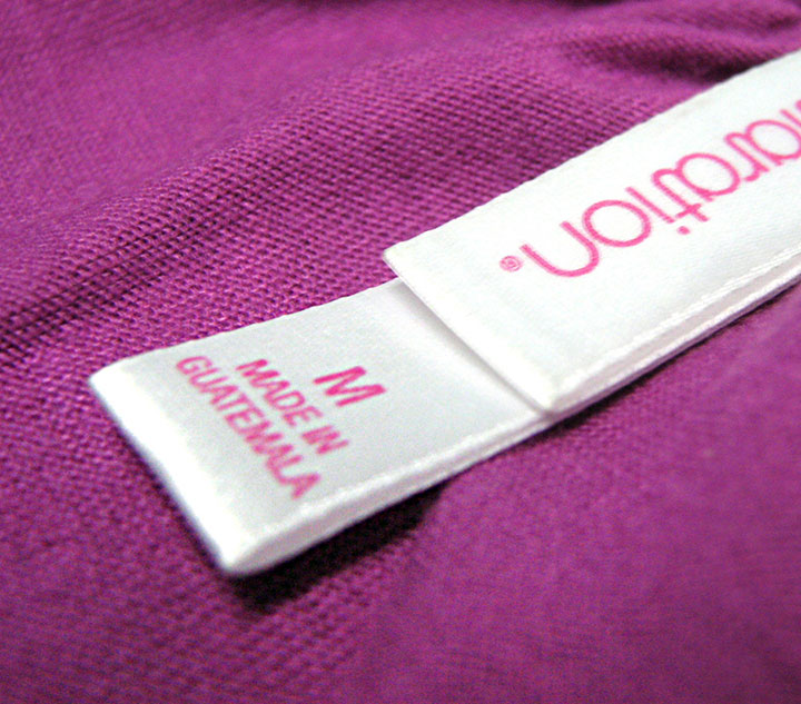 Set de etiquetas de talla y etiquetas principales, de marca o main label